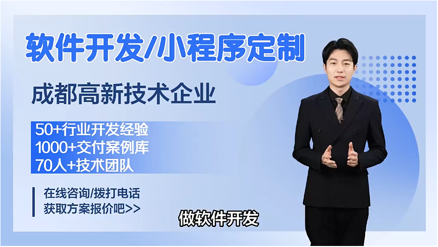 成都软件开发带您了解：为什么软件开发要定制：满足个性化需求与提升竞争优势